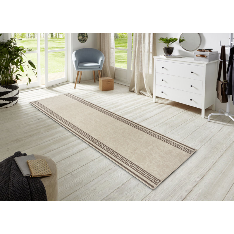Flatweave Ivory Rug, Runner 80 x 200cm