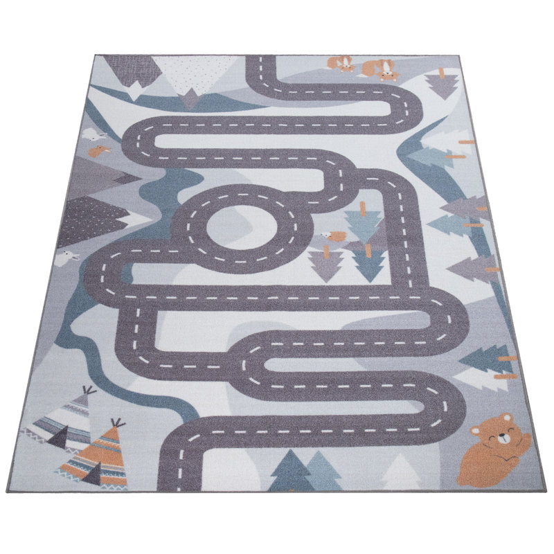 Cadence Machine Woven Polypropylene Rug, Runner  2'7.5" x 4'11.06"