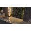 Fontaine murale noire 41 po avec lumières DEL et pompe ETL