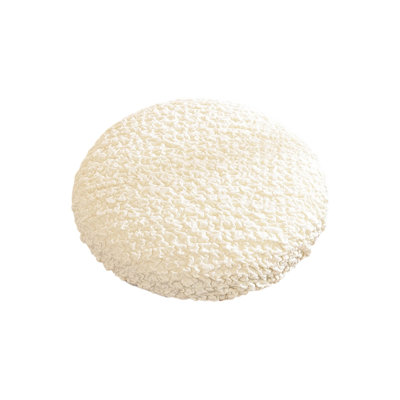 Polyester chai r covers Round Linen Bar Stool Cover Elastic Textured Fabric Slipcover For Adjustable Swivel Rolling Stool Seat Cushion Protector