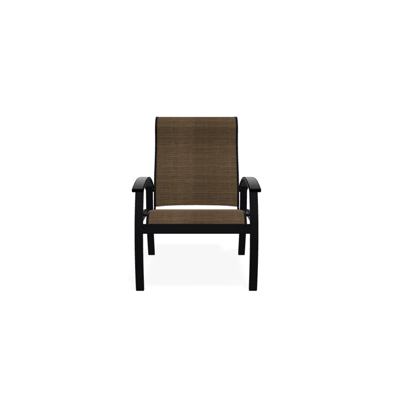 Chaise de patio Askar, Performance de l'écorce, Noir, Noir texturé