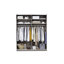 Santiago Wardrobe with Mirror and Three Different Equipment Options-36749871-53075920-36749874