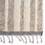 Hand Knotted Wool Geometric Area Rug in Beige/Ivory-1849419872