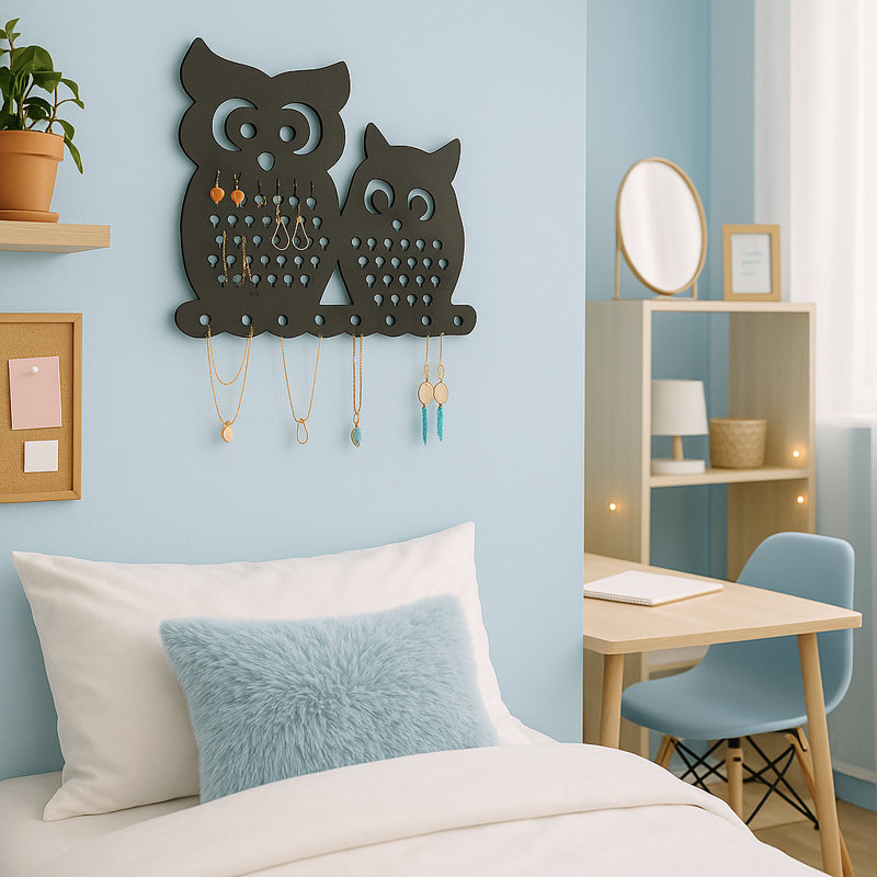 Metal Wall Mounted Jewelry Box