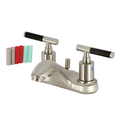 Robinet de salle de bain central Kaiser avec bonde