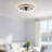 Low Profile LED Ceiling Fan Light Kit with Remote Control-1920586248
