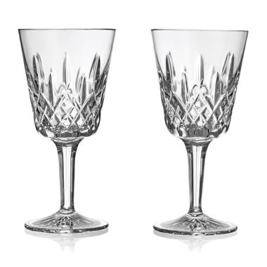 S/4 Hammered Martini Glasses-Clear w/Gold Rim | Global Views - 8.83039