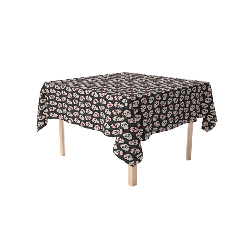 Hackensack Geometric Halloween Tablecloth, 54" L x 54" W