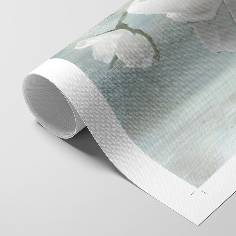 Blanc fantaisie II - Impression sur toile seulement - NON-CADRE, H 27 po x l 18 po