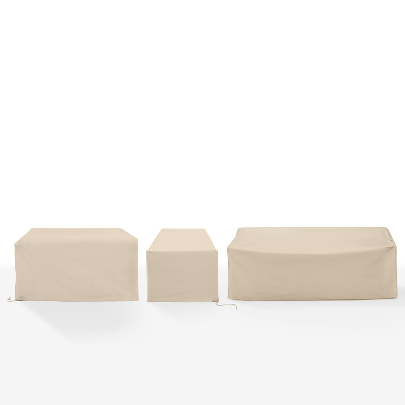 Furniture Covers Outdoor Conversation Set Cover, Tan