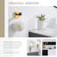Crochet mural pour peignoir en acier inoxydable-89389747
