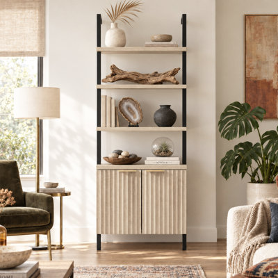 Nicolee Ladder Storage Bookcase