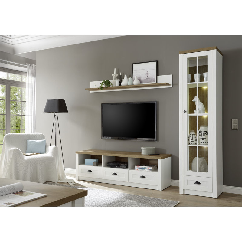 Grimaldo TV Stand for TVs up to 70", 198cm H x 230cm W x 43cm D