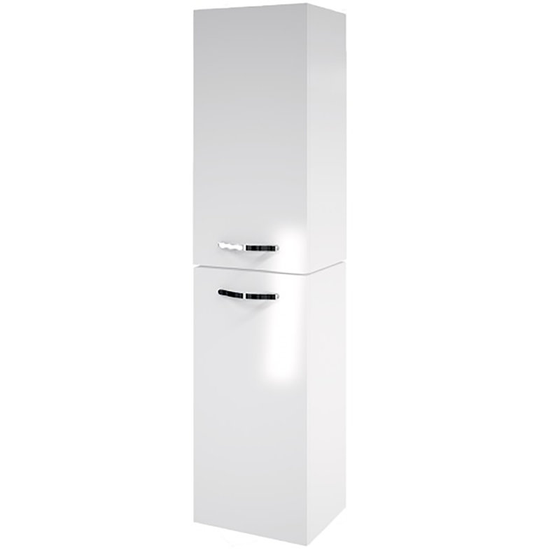Arcisz Linen Cabinet, Left, Arctic White