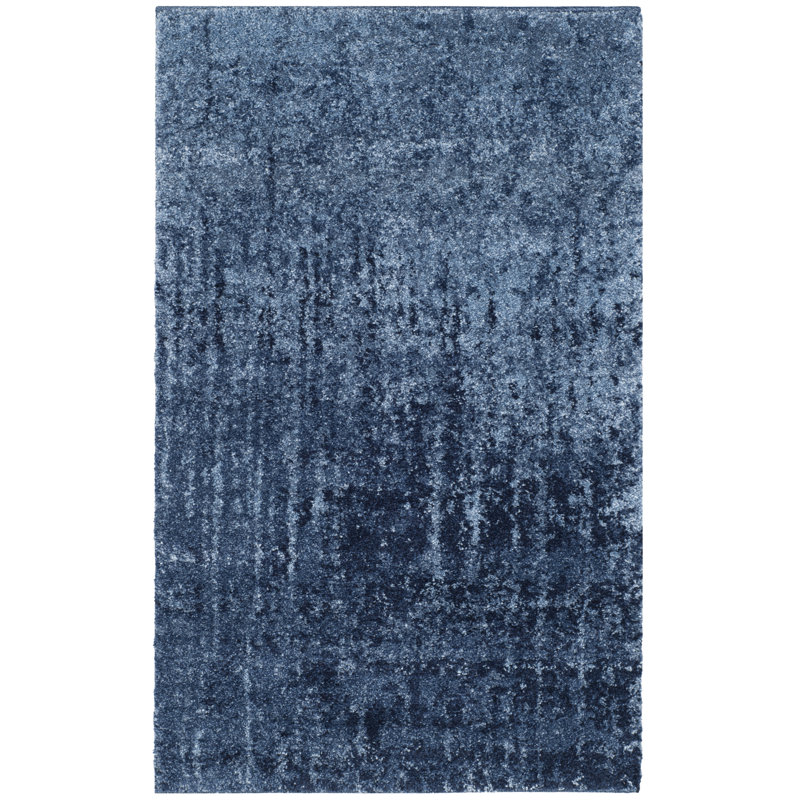 Tapis ombré rétro performance Socorro, Rectangle 2 pi x 3 pi