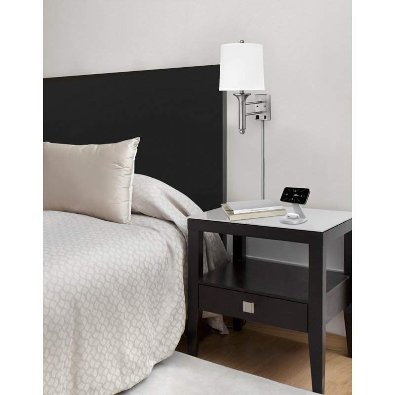 Teardrop Group Plug-in Armed Sconce