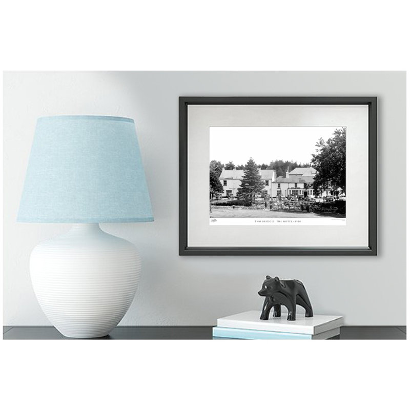 Two Bridges, The Hotel C1950 by Francis Frith - Single Picture Frame Print, 28cm H x 36cm W x 2.3cm D
