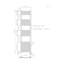 Cristhofer Curved Towel Rail Heated Towel Rails