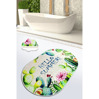 Antibacterial Bathmat, 100% Polyester, 31.5 x 39.4 inches | Non-Slip Underside, 0.4 in Pile Height, 700 g/m² | Machine Washable at 86°F, Easy Care, Perfect for Bathroom Safety & Comfort, Soft & Durable Design
