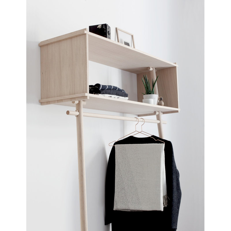 Tojbox Wardrobe (Small), White Oak