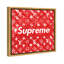 Red Tux Nights Red Luxury Brands Sign Modern - impression encadrée-75088595-75088596