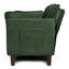 Velours côtelé avec assise confortable, poche de rangement latérale, structure en bois massif, rembourrage à haute résilience, convient à un appartement, texture simple de la peau à 2 places de 48 po, éponge rebondie, rangement, facile à