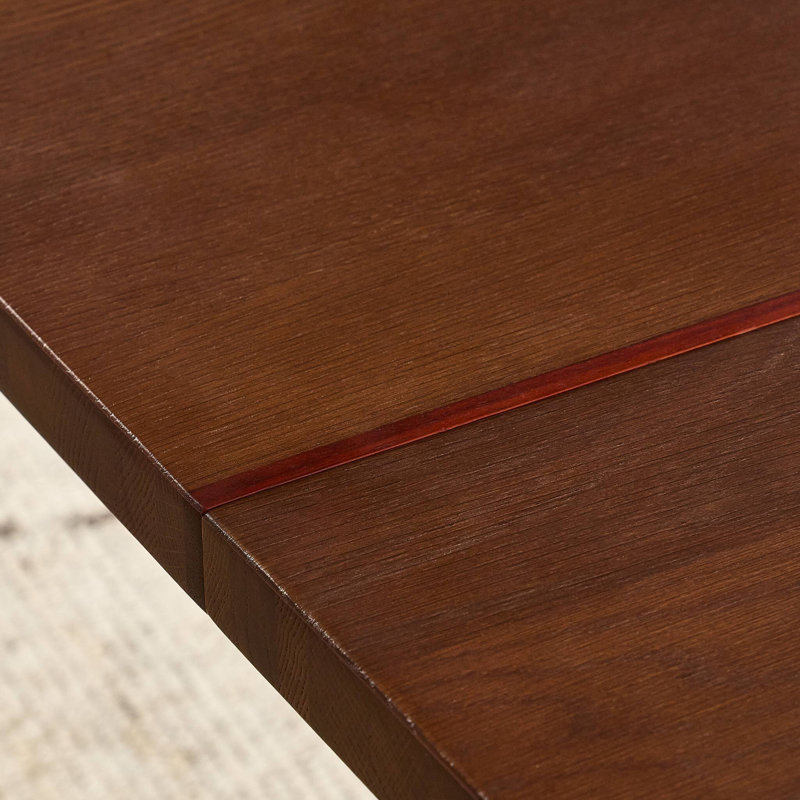 Ping Pong Table-Ebonized Oak Veneer, Black