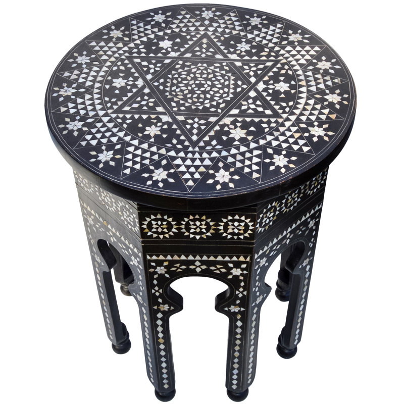 Solid Wood End Table
