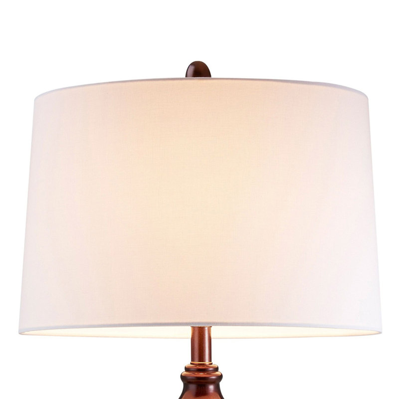29.75" Tall Polyresin Table Lamp, Polymosaic Design