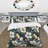 Monochrome Tropics Tropical Pattern I Duvet Cover-135654288