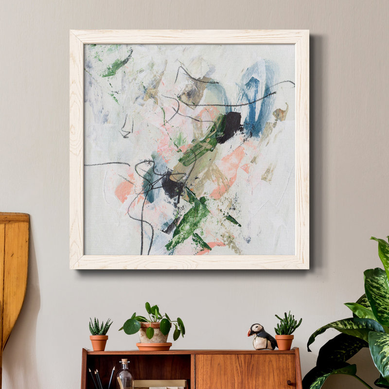 «Approche du printemps II» - Toile encadrée de qualité supérieure - prête à être accrochée, H 20 po x l 20 po x P 1,5 po