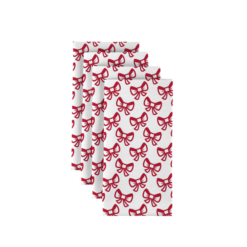 Slaven Polyester Abstract Square Napkin