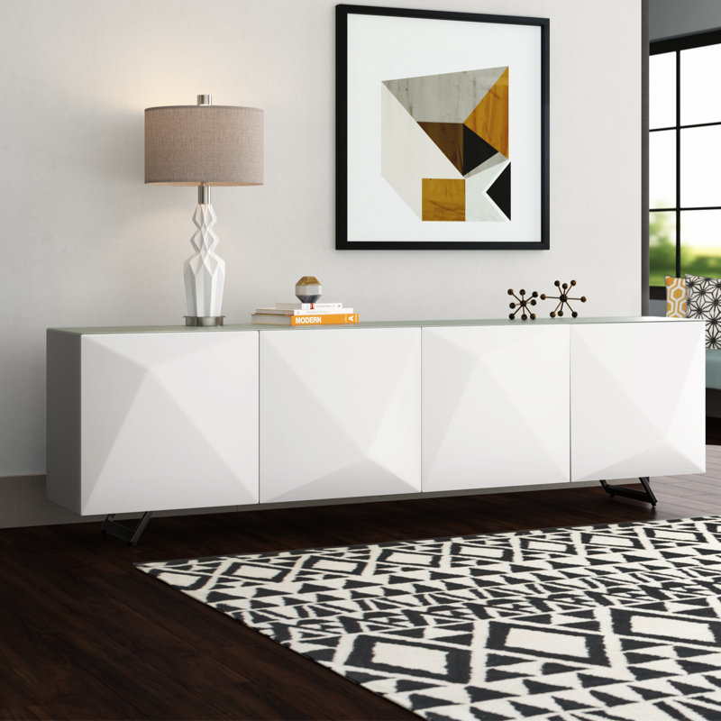 Buffet Samantha, Blanc