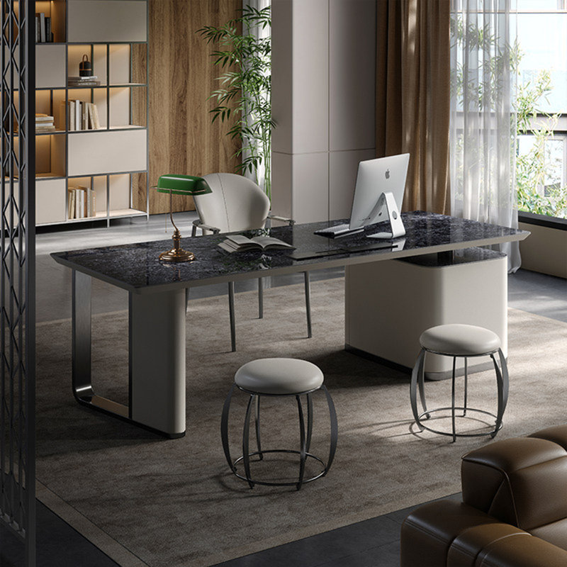 Bureau d'écriture 62,99 po, 29.53" H x 62.99" W x 27.56" D