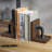 Solid Wood Non-Skid Bookends
