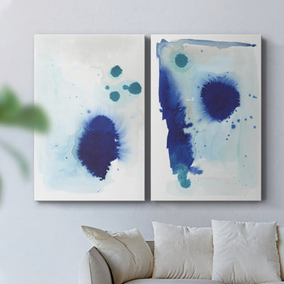 Spare Blue I-Premium Gallery Wrapped Canvas -Ready to Hang