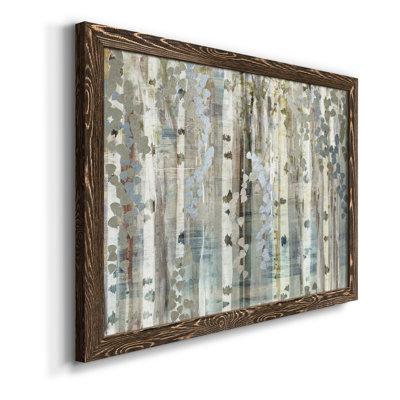 " Birch Wood Meadow " Painting Print