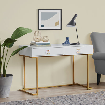 Crider Steel Writing Desk