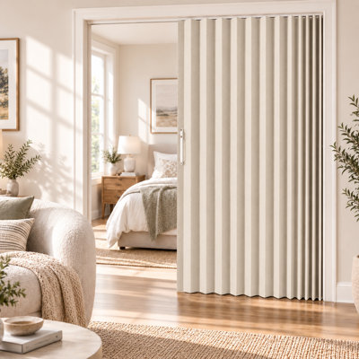 Rideau 100% occultant pour porte, séparateur de pièce avec rail adhésif, rideau intérieur sans perçage pour chambre et placard