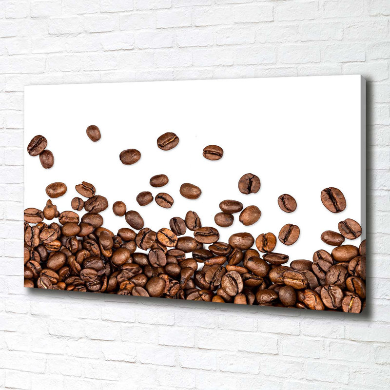 Coffee Beans - Wrapped Canvas Painting