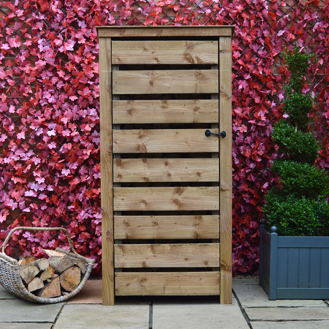 3 Ft. x 3 Ft. Wood Log Store