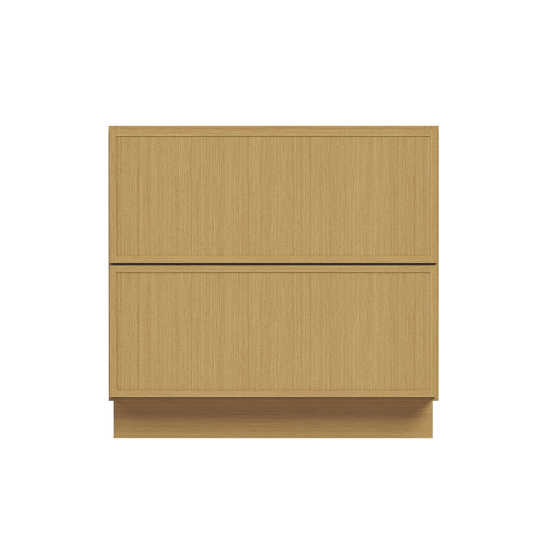 Meuble bas de cuisine CASAINC à assembler soi-même, 2 tiroirs, L 91,4 cm x H 87,6 cm x P 61 cm, L 36 po x H 34,5 po