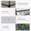 Pavillon de jardin blanc crème 10 pi x 13 pi Outsunny-120692385