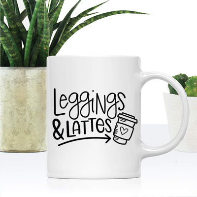 Grande tasse à café & lattes de jambes Tilleul