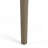 Outdoor Square Acacia Wood Table With Straight Legs, Gray-95944337