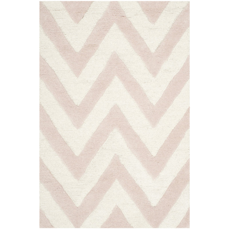 Tapis en laine touffeté à la main Sanyla, Rectangle 2 pi x 3 pi