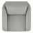 Ramel 33'' Wide Swivel Armchair-115747956