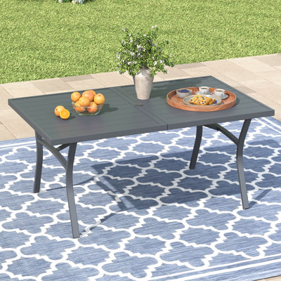 Rectangular Outdoor Dining Table