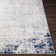 Magallanes Abstract Blue/Light Gray/White Area Rug