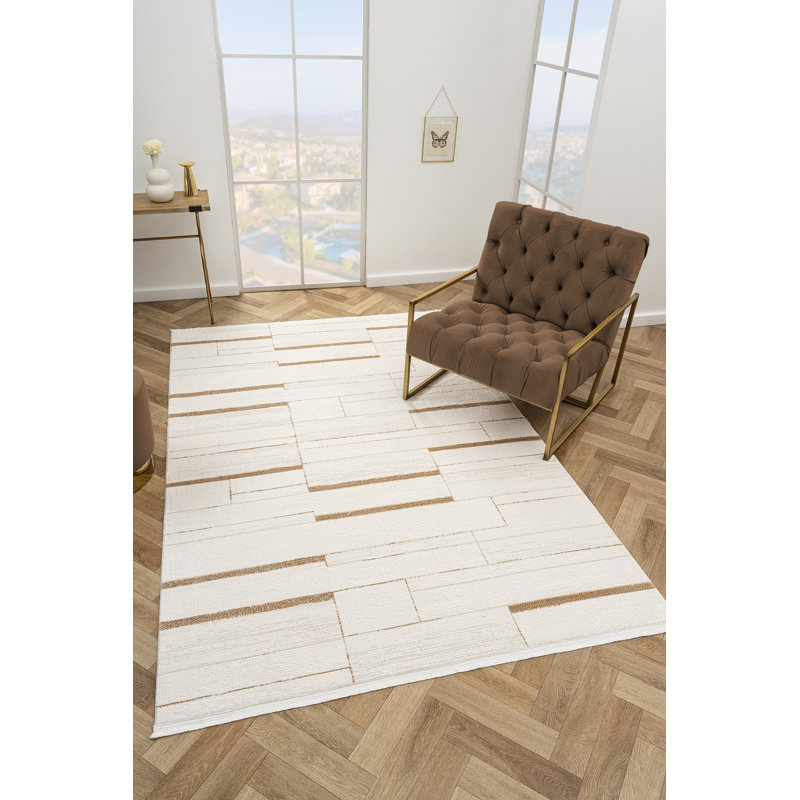 Raoof Machine Made 62.99cm X 90.55cm Indoor / Outdoor Area Rug